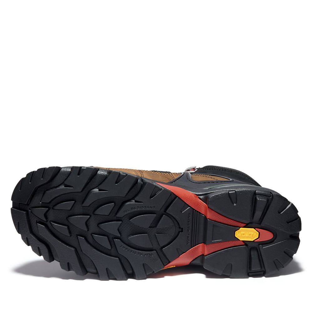 Bocanci De Muncă Timberland Barbati Negrii/Maro - Pro® Hyperion 6\" Alloy Toe - Romania - NSIEHV754